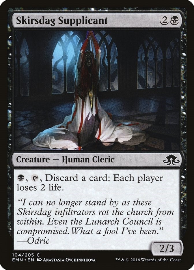 Image for Skirsdag Supplicant (Eldritch Moon) (104) - Magic: The Gathering