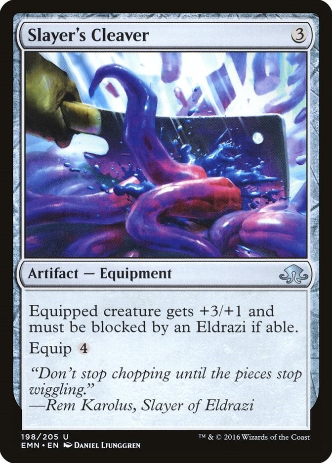 Image for Slayer's Cleaver (Eldritch Moon) (198) - Magic: The Gathering