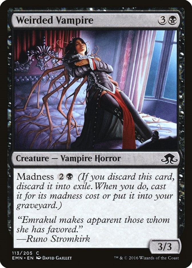 Image for Weirded Vampire (Eldritch Moon) (113) - Magic: The Gathering