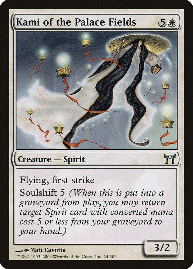 Image for Kami of the Palace Fields (Champions of Kamigawa) (24) - Magic: The Gathering