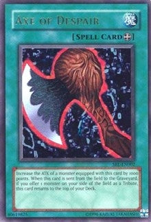 Image for Axe of Despair (Spell Ruler) (SRL-002) - YuGiOh