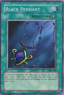 Image for Black Pendant (Spell Ruler) (SRL-003) - YuGiOh