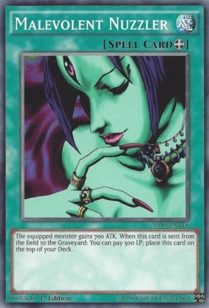 Image for Malevolent Nuzzler (Spell Ruler) (SRL-005) - YuGiOh