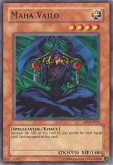 Image for Maha Vailo (Spell Ruler) (SRL-012) - YuGiOh