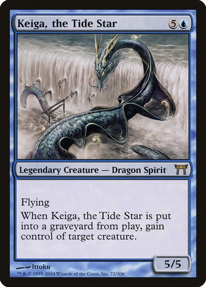Image for Keiga, the Tide Star (Champions of Kamigawa) (72) - Magic: The Gathering