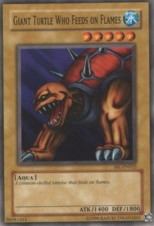 Image for Giant Turtle Who Feeds on Flames (Spell Ruler) (SRL-022) - YuGiOh