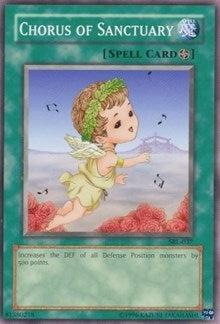 Image for Chorus of Sanctuary (Spell Ruler) (SRL-037) - YuGiOh