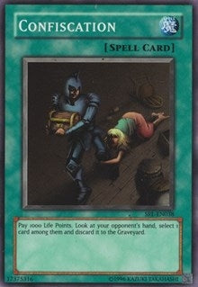 Image for Confiscation (Spell Ruler) (SRL-038) - YuGiOh