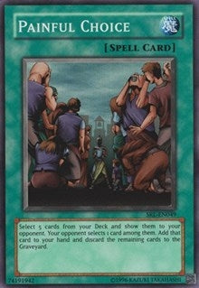 Image for Painful Choice (Spell Ruler) (SRL-049) - YuGiOh
