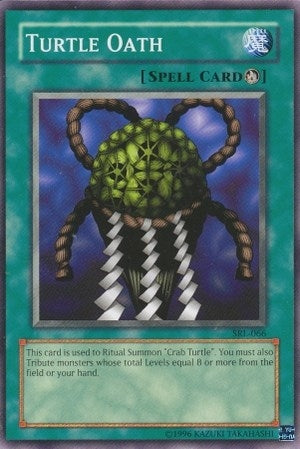 Image for Turtle Oath (Spell Ruler) (SRL-066) - YuGiOh