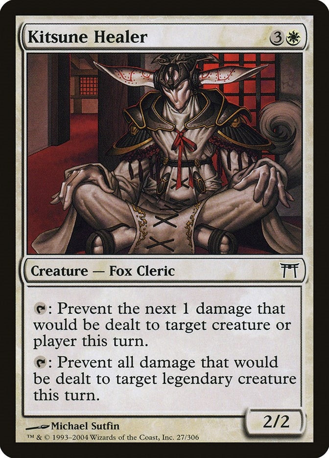 Image for Kitsune Healer (Champions of Kamigawa) (27) - Magic: The Gathering