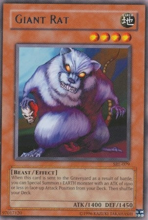 Image for Giant Rat (Spell Ruler) (SRL-079) - YuGiOh
