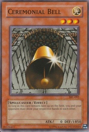 Image for Ceremonial Bell (Spell Ruler) (SRL-092) - YuGiOh