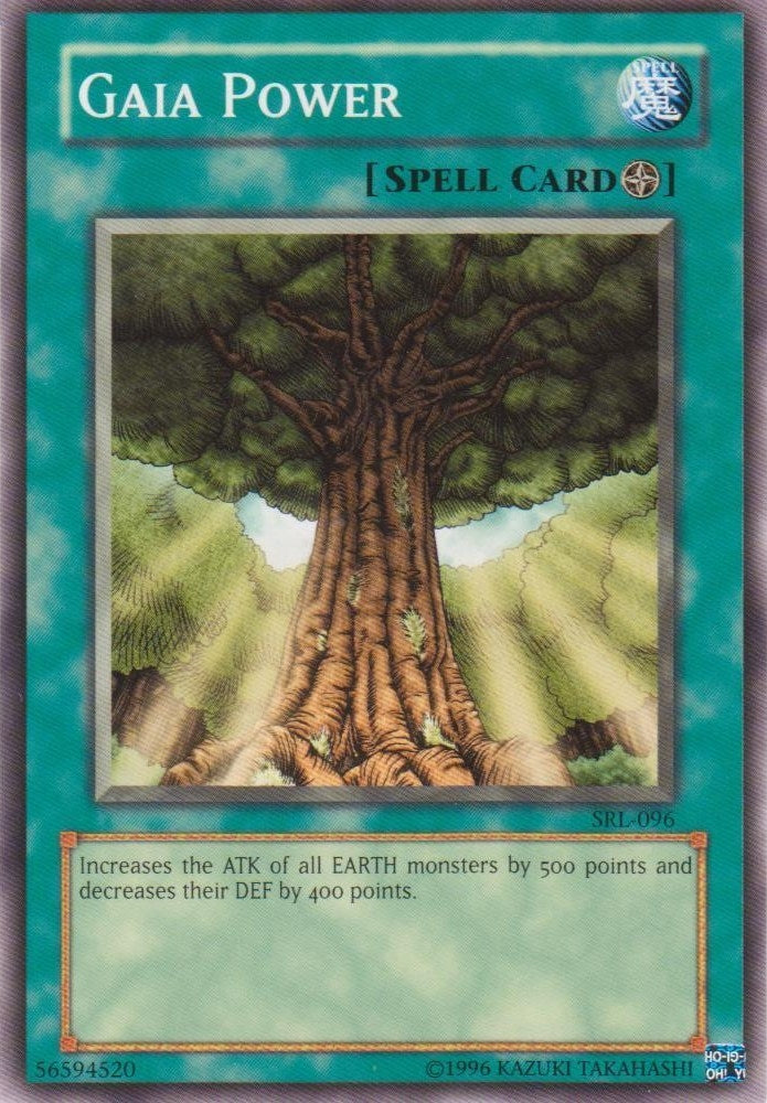 Image for Gaia Power (Spell Ruler) (SRL-096) - YuGiOh