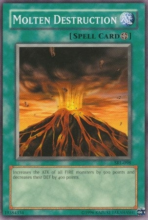 Image for Molten Destruction (Spell Ruler) (SRL-098) - YuGiOh