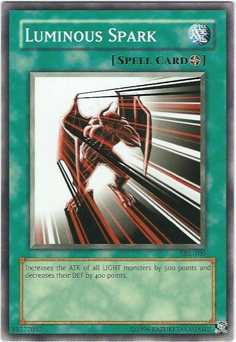 Image for Luminous Spark (Spell Ruler) (SRL-100) - YuGiOh