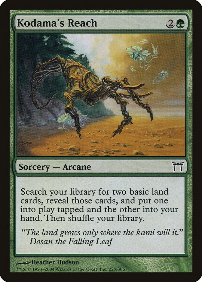 Image for Kodama's Reach (Champions of Kamigawa) (225) - Magic: The Gathering