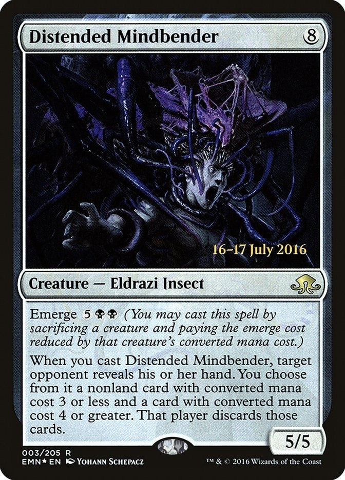 Image for Distended Mindbender (Prerelease Cards) (3) - Magic: The Gathering