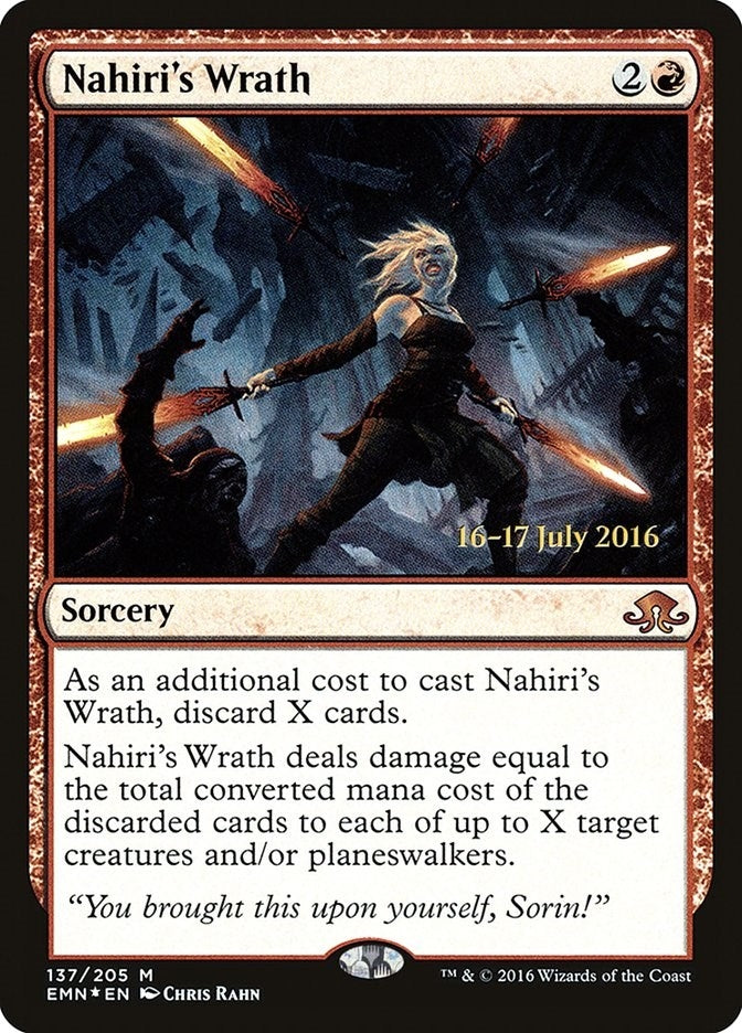 Image for Nahiri's Wrath (Prerelease Cards) (137) - Magic: The Gathering