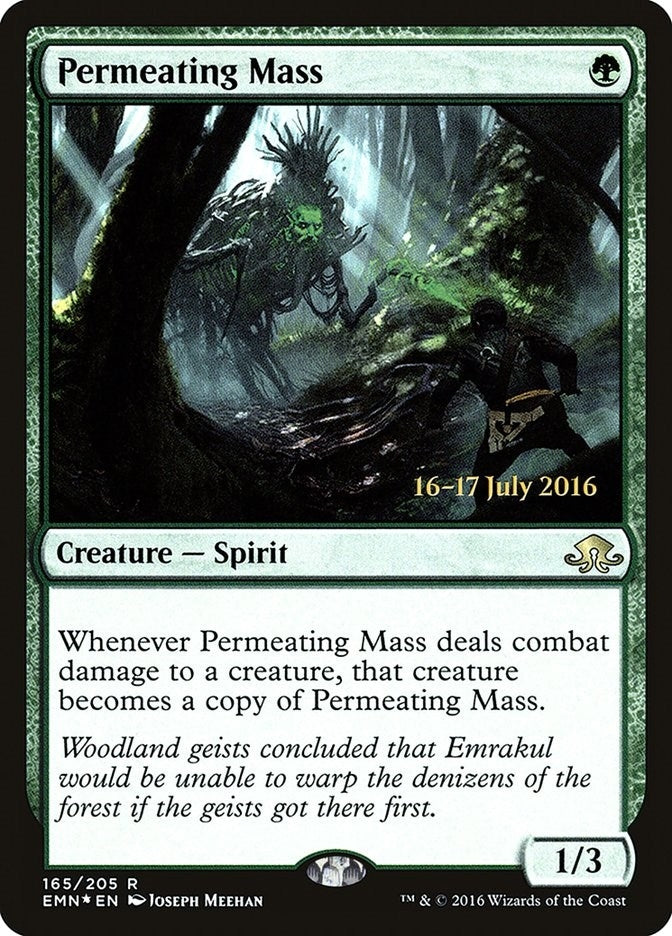 Image for Permeating Mass (Prerelease Cards) (165) - Magic: The Gathering