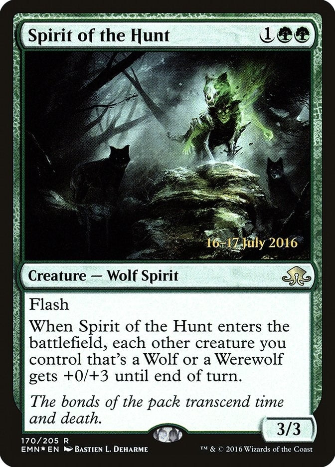 Image for Spirit of the Hunt (Prerelease Cards) (170) - Magic: The Gathering