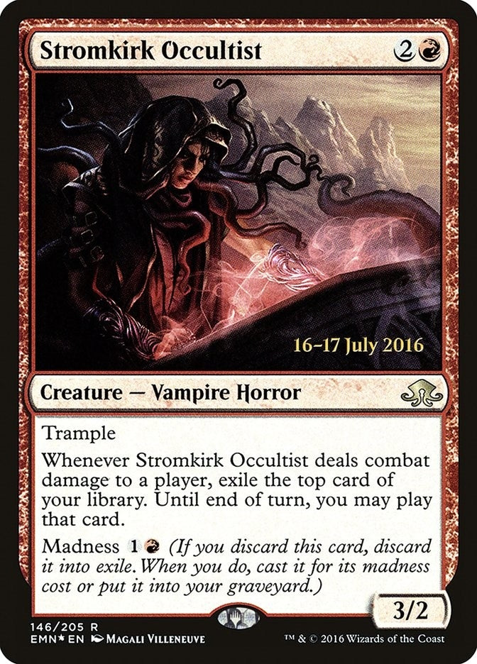 Image for Stromkirk Occultist (Prerelease Cards) (146) - Magic: The Gathering