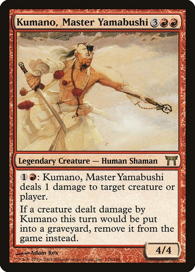 Image for Kumano, Master Yamabushi (Champions of Kamigawa) (176) - Magic: The Gathering