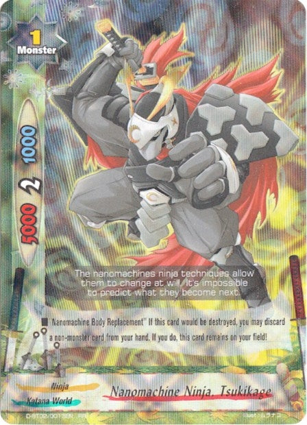 Image for Nanomachine Ninja, Tsukikage (Roar! Invincible Dragon!!) (D-BT02/0013EN) - Future Card BuddyFight