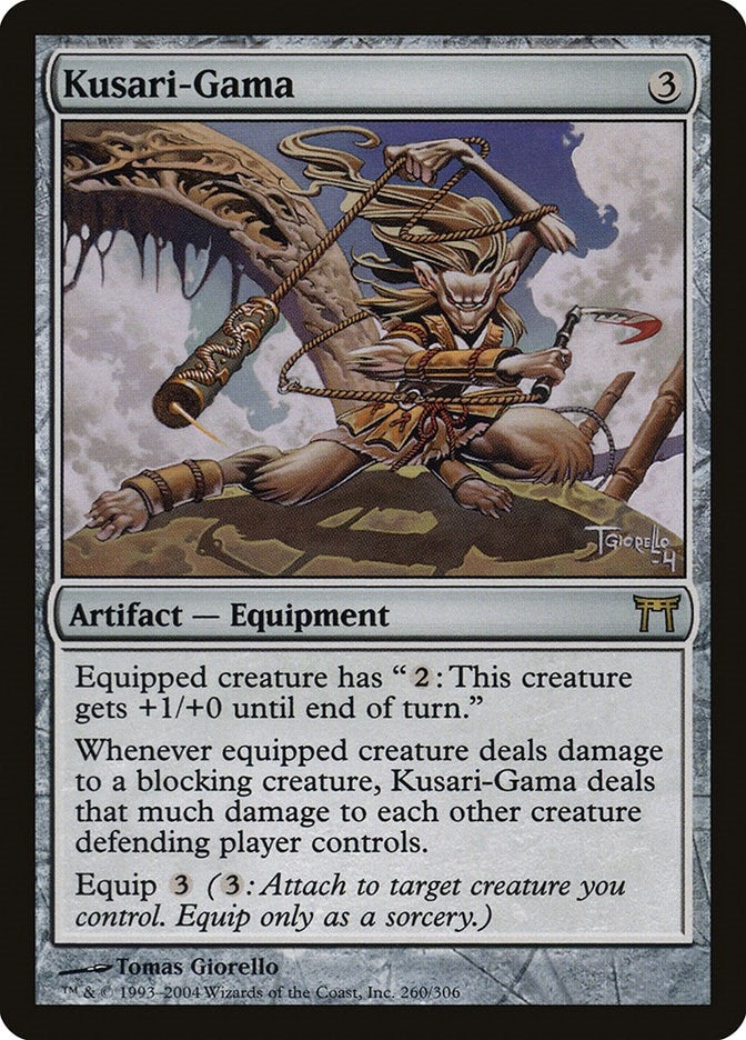 Image for Kusari-Gama (Champions of Kamigawa) (260) - Magic: The Gathering