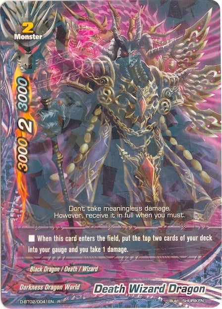 Image for Death Wizard Dragon (Roar! Invincible Dragon!!) (D-BT02/0041EN) - Future Card BuddyFight