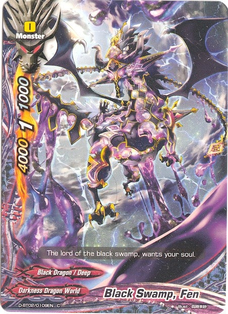 Image for Black Swamp, Fen (Roar! Invincible Dragon!!) (D-BT02/0109EN) - Future Card BuddyFight