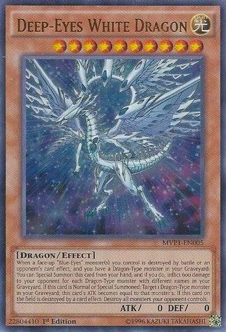 Image for Deep-Eyes White Dragon (The Dark Side of Dimensions Movie Pack) (MVP1-EN005) - YuGiOh
