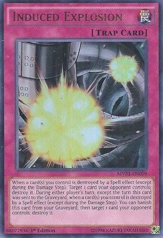 Image for Induced Explosion (The Dark Side of Dimensions Movie Pack) (MVP1-EN009) - YuGiOh