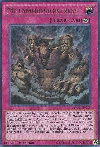 Image for Metamorphortress (The Dark Side of Dimensions Movie Pack) (MVP1-EN027) - YuGiOh