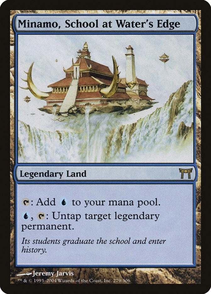 Image for Minamo, School at Water's Edge (Champions of Kamigawa) (279) - Magic: The Gathering