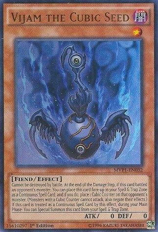 Image for Vijam the Cubic Seed (The Dark Side of Dimensions Movie Pack) (MVP1-EN032) - YuGiOh