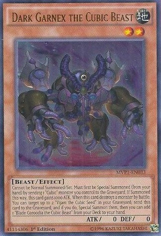 Image for Dark Garnex the Cubic Beast (The Dark Side of Dimensions Movie Pack) (MVP1-EN033) - YuGiOh