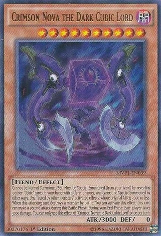 Image for Crimson Nova the Dark Cubic Lord (The Dark Side of Dimensions Movie Pack) (MVP1-EN039) - YuGiOh