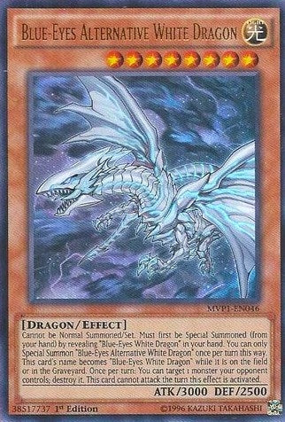 Image for Blue-Eyes Alternative White Dragon (The Dark Side of Dimensions Movie Pack) (MVP1-EN046) - YuGiOh