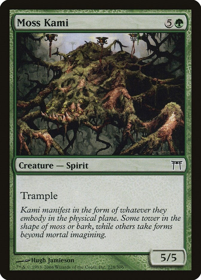 Image for Moss Kami (Champions of Kamigawa) (228) - Magic: The Gathering