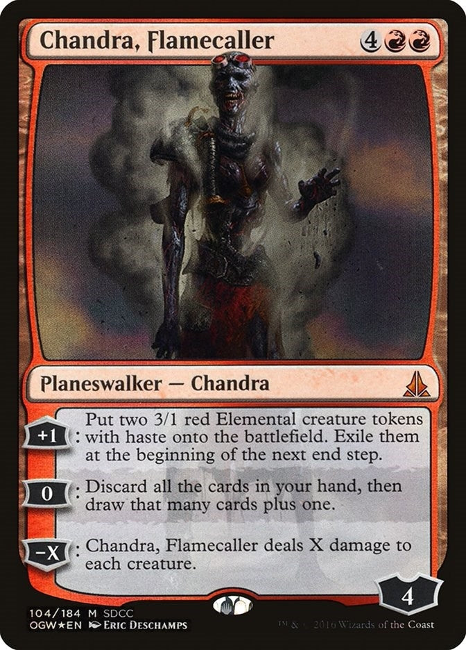 Image for Chandra, Flamecaller (SDCC 2016 Exclusive) (Media Promos) (104) - Magic: The Gathering