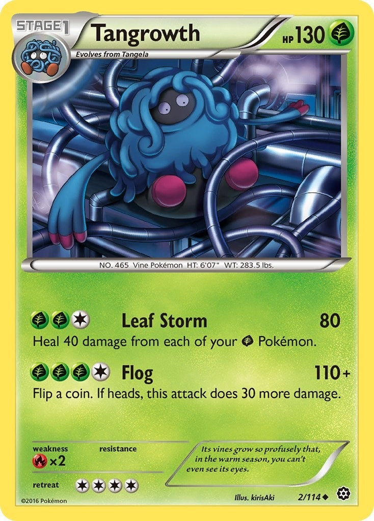 Image for Tangrowth (XY - Steam Siege) (2/114) - Pokemon