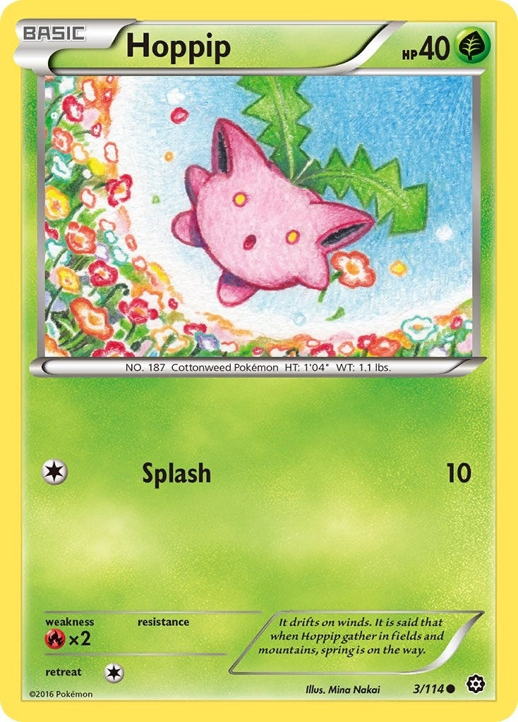 Image for Hoppip (XY - Steam Siege) (3/114) - Pokemon