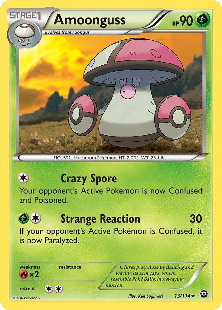 Image for Amoonguss (XY - Steam Siege) (13/114) - Pokemon