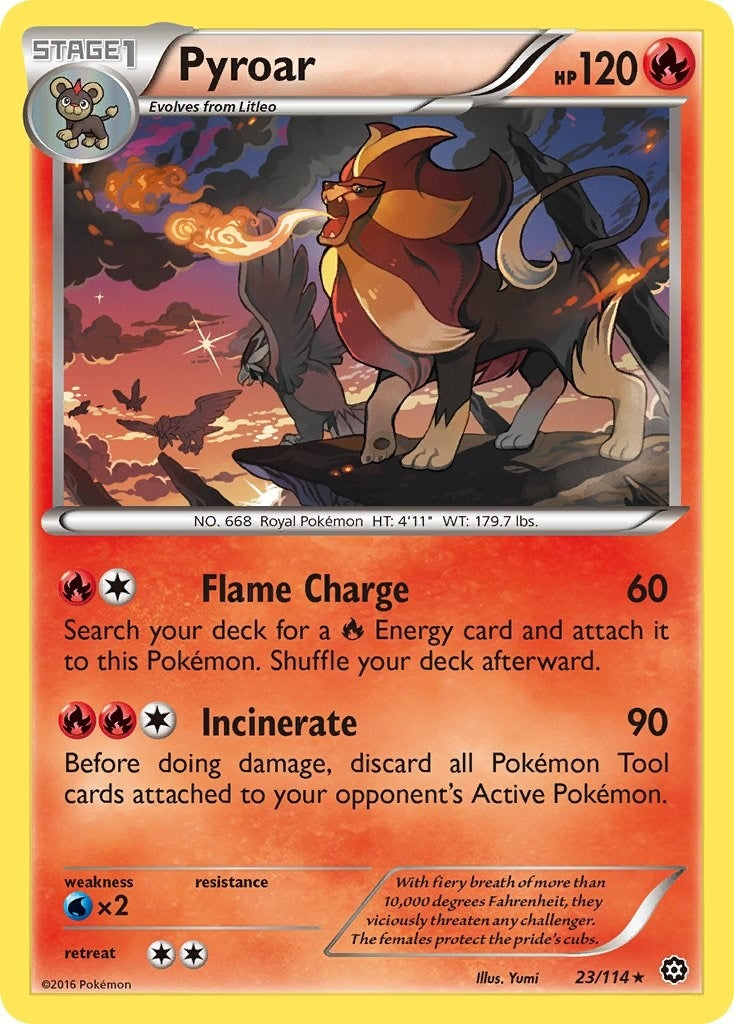Image for Pyroar (XY - Steam Siege) (23/114) - Pokemon