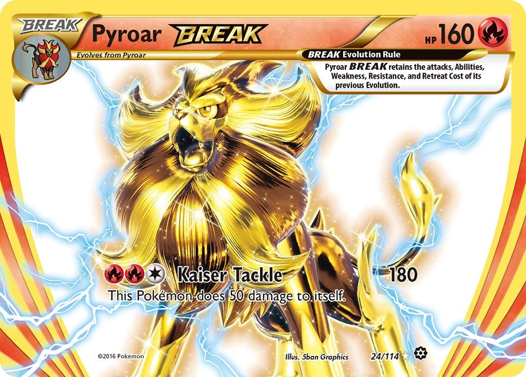Image for Pyroar BREAK (XY - Steam Siege) (24/114) - Pokemon