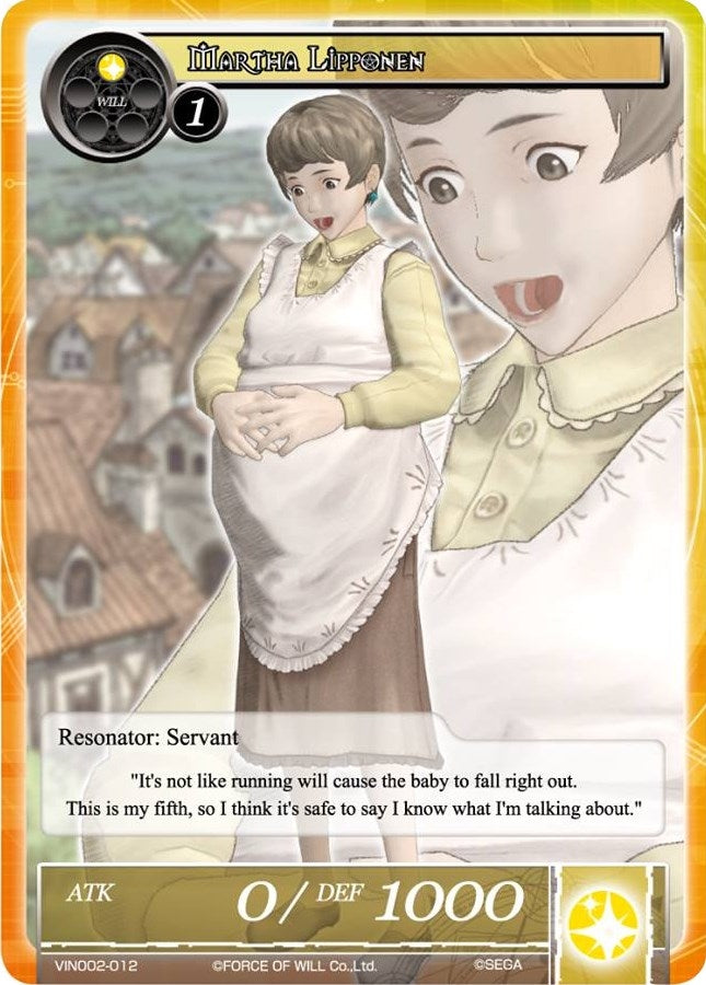 Image for Martha Lipponen (Vingolf 2 - Valkyria Chronicles) (VIN002-012) - Force of Will