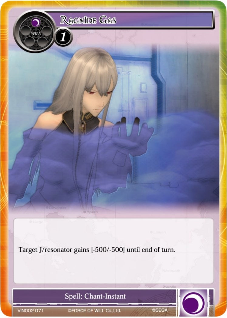 Image for Ragnide Gas (Vingolf 2 - Valkyria Chronicles) (VIN002-071) - Force of Will
