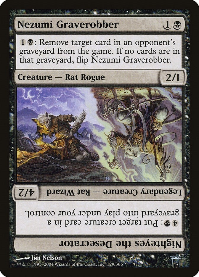 Image for Nezumi Graverobber // Nighteyes the Desecrator (Champions of Kamigawa) (129) - Magic: The Gathering