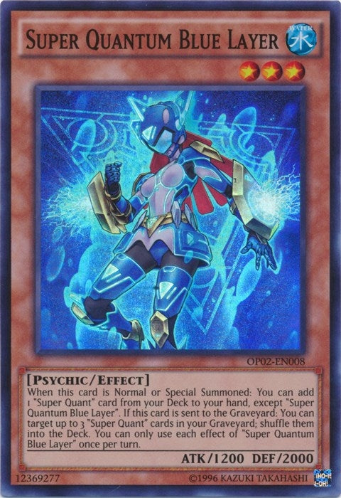 Image for Super Quantum Blue Layer (OTS Tournament Pack 2) (OP02-EN008) - YuGiOh